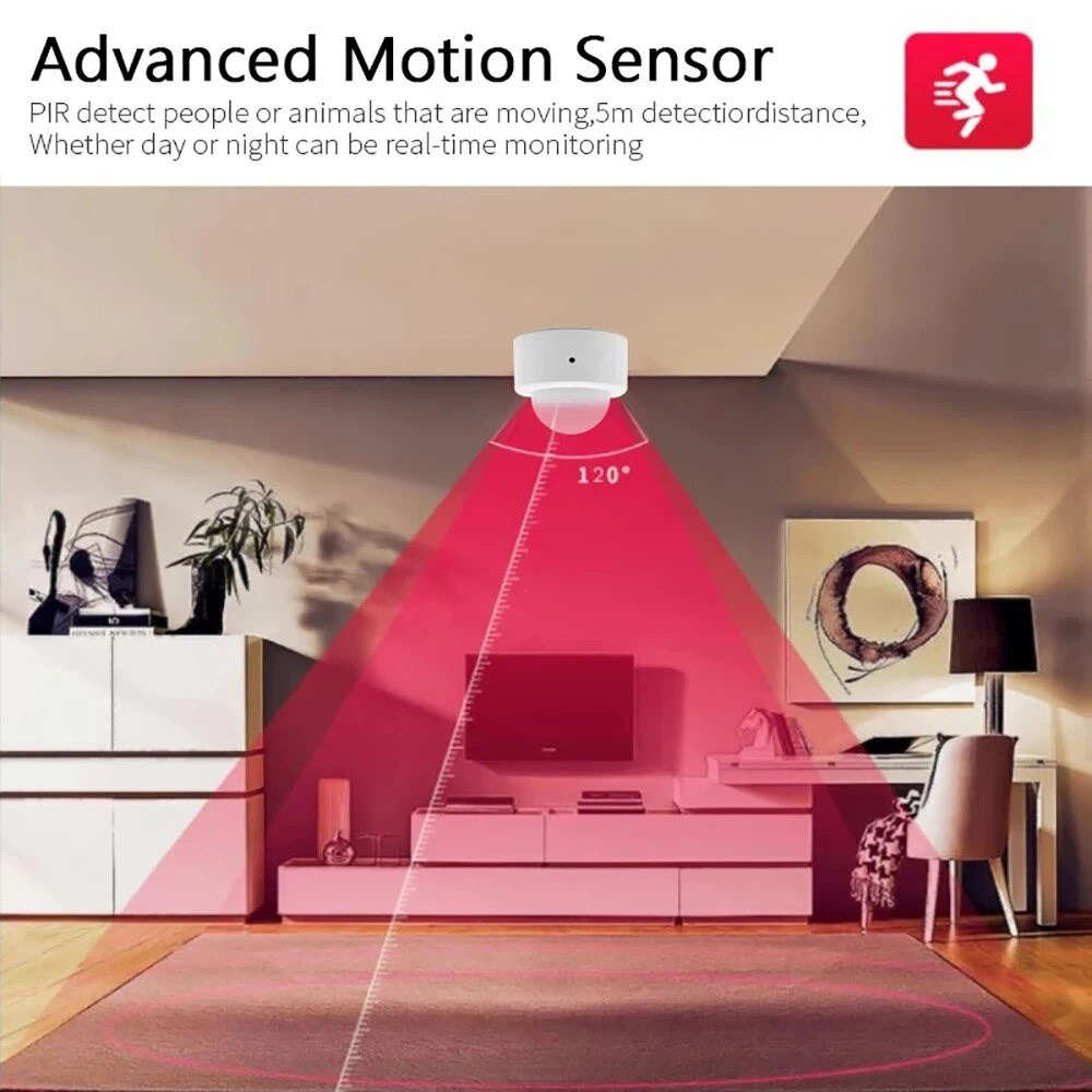 Zigbee Mini PIR Motion Sensor  - Home Security Device のレビューと価格