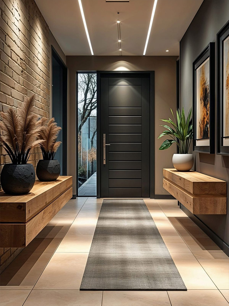 Entrance Door With Sidelight F - Home Security Front Door のレビューと価格