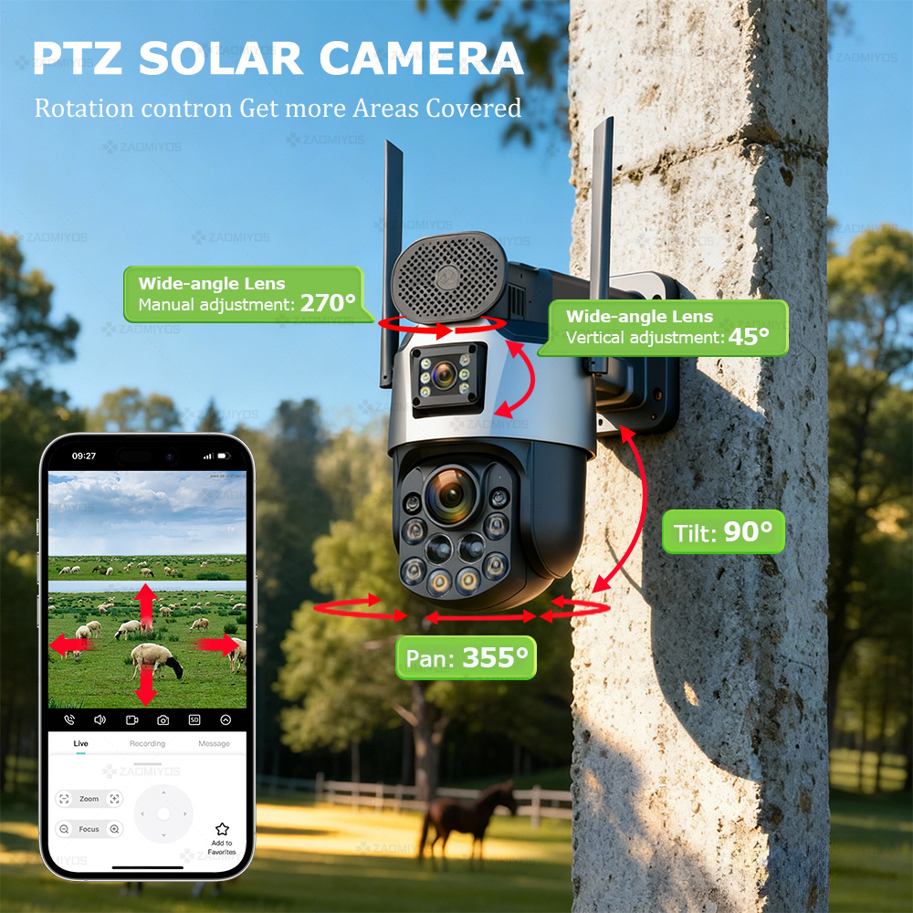 Dual Lens Home Outdoor Surveil - Home Security Video Cameras のレビューと価格