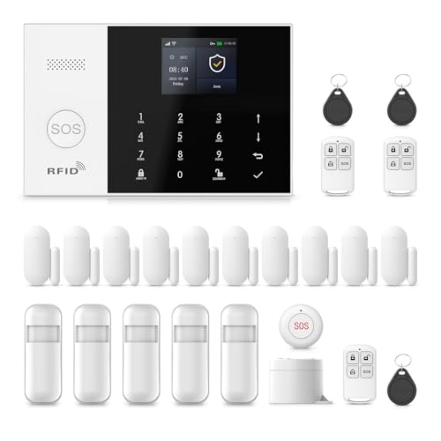 Home security alarm system: 24 - Home Security No Monthly Fee のレビューと価格
