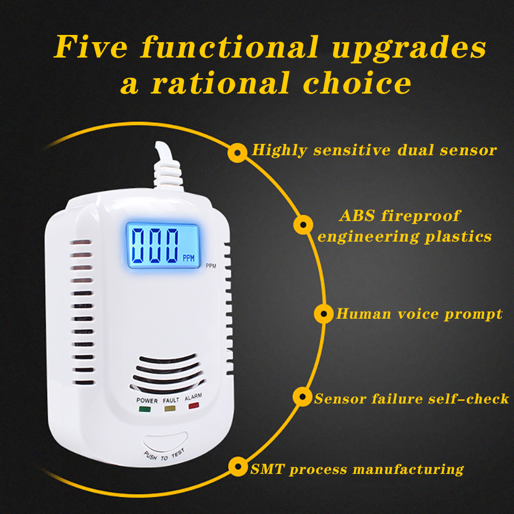 New CO Leak Detector 2-in-1 Ca - Home Security Device のレビューと価格