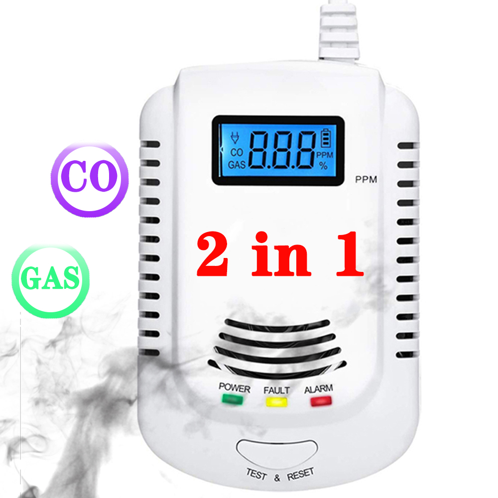 New CO Leak Detector 2-in-1 Ca - Home Security Device のレビューと価格